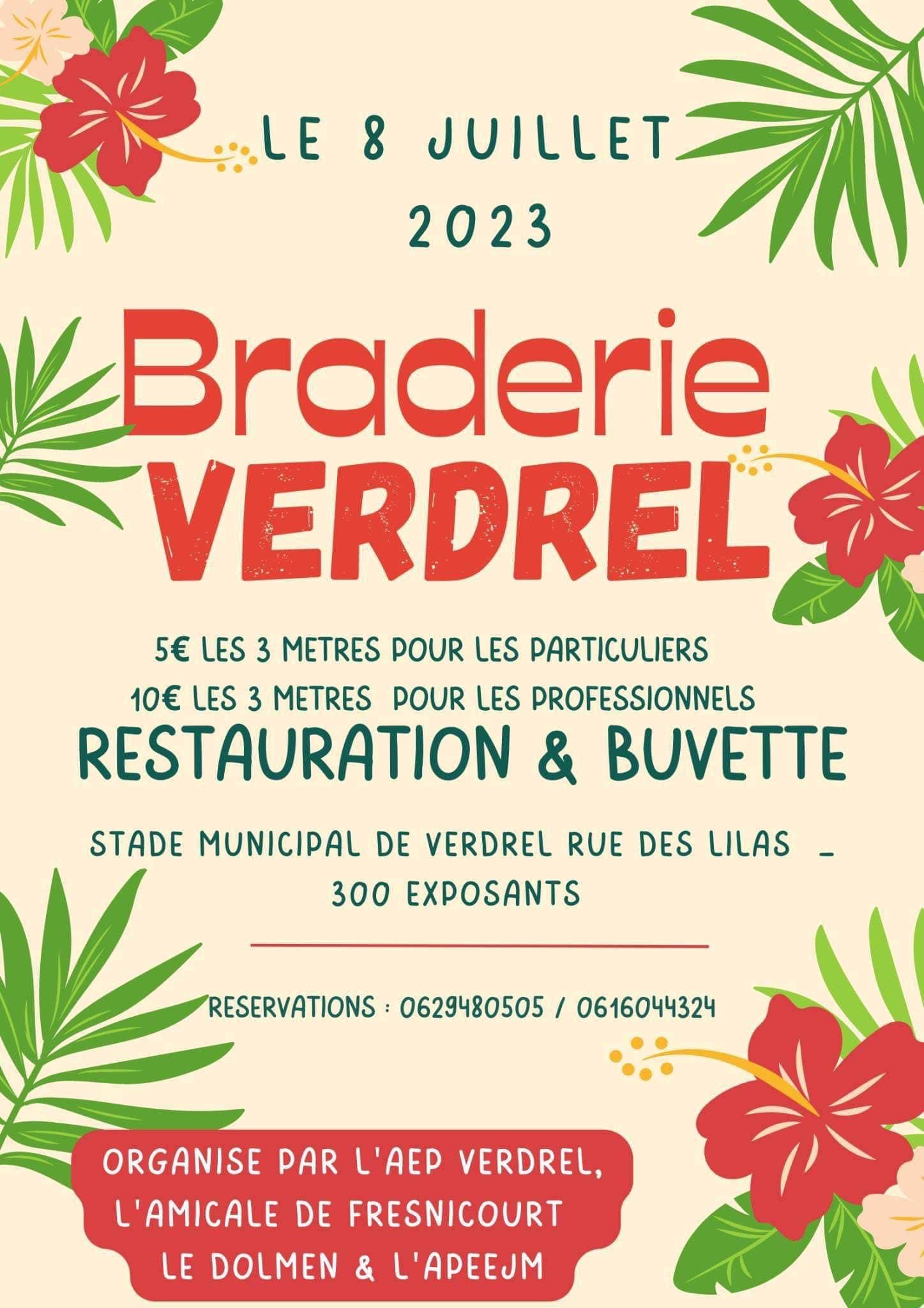 Braderie de verdrel 2023